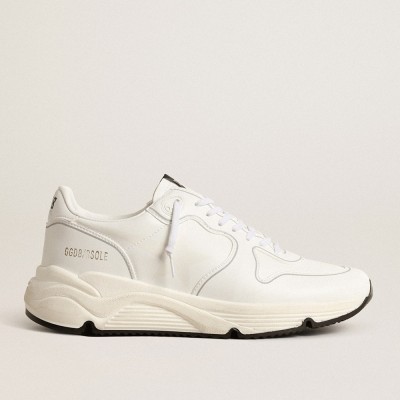 Golden Goose Bio-based Running Sole Sneakers With White Star And Heel Tab GMF00126.F003953.10100