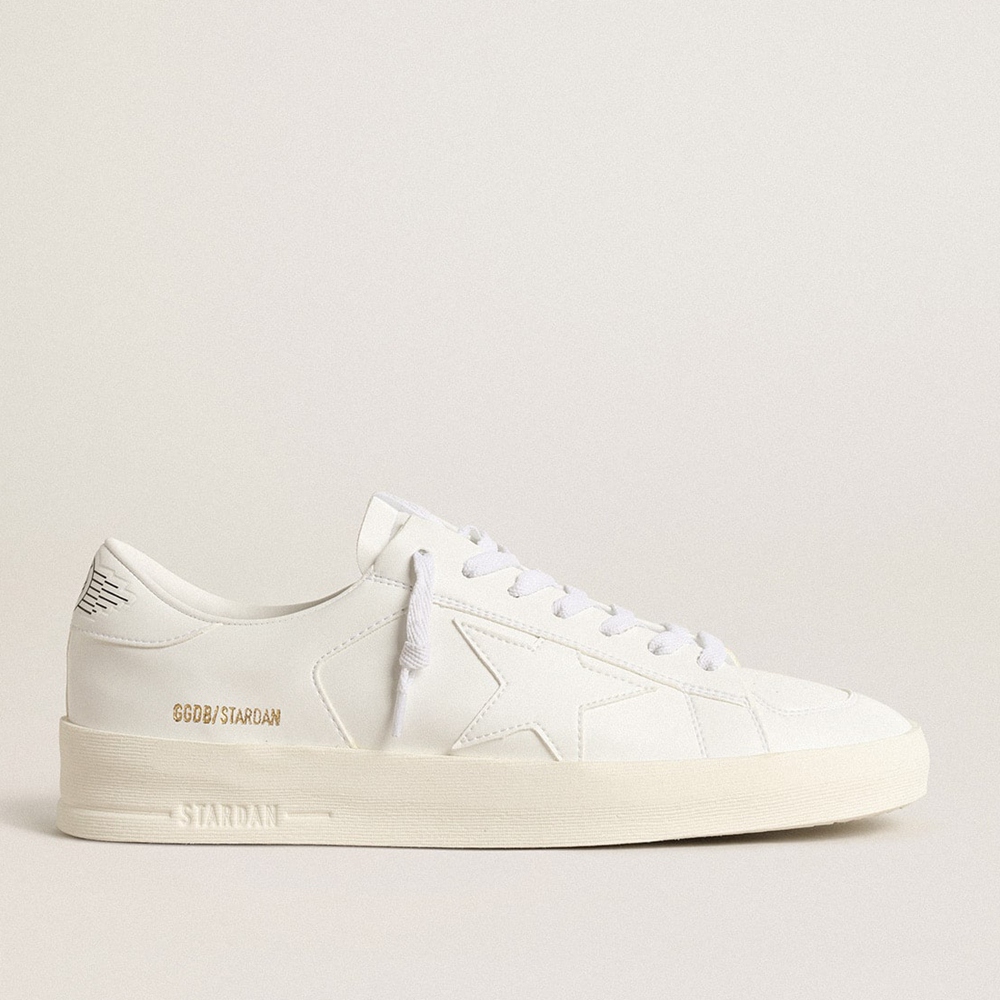 Golden Goose Bio-based Stardan Sneakers With White Star And Heel Tab GMF00128.F003951.10100