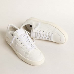 Golden Goose Bio-based Stardan Sneakers With White Star And Heel Tab GMF00128.F003951.10100