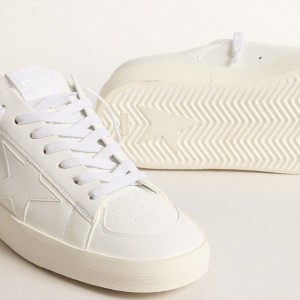 Golden Goose Bio-based Stardan Sneakers With White Star And Heel Tab GMF00128.F003951.10100