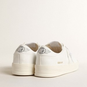 Golden Goose Bio-based Stardan Sneakers With White Star And Heel Tab GMF00128.F003951.10100