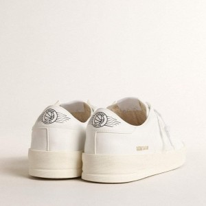 Golden Goose Bio-based Stardan Sneakers With White Star And Heel Tab GWF00128.F003951.10100