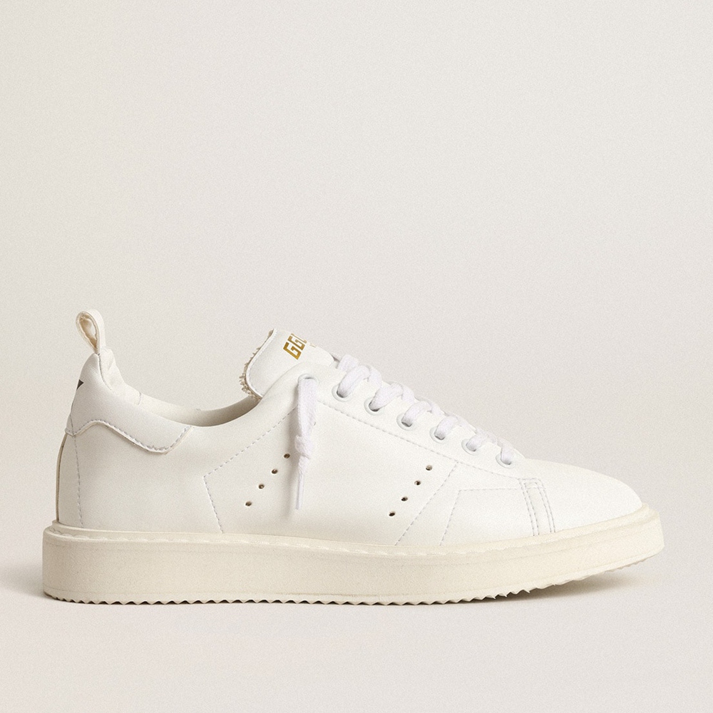 Golden Goose Bio-based Starter Sneakers With White Star And Heel Tab GMF00127.F003949.10100