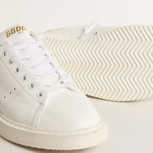 Golden Goose Bio-based Starter Sneakers With White Star And Heel Tab GMF00127.F003949.10100