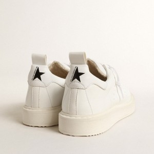 Golden Goose Bio-based Starter Sneakers With White Star And Heel Tab GMF00127.F003949.10100