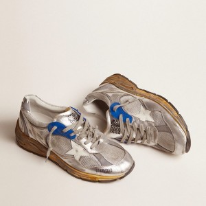 Golden Goose Dad-Star Sneakers Silver GMF00199.F001211.70137