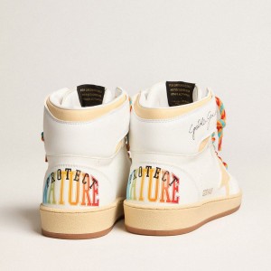 Golden Goose Exclusive HAUS Of Dreamers Sky-Star Sneakers In Bio-based Material GMF00230.F005630.11797