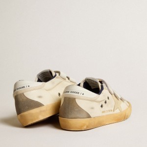 Golden Goose Old School LAB Sneakers In Nappa With Rubber Star And Suede Inserts GWF00531.F004422.11447