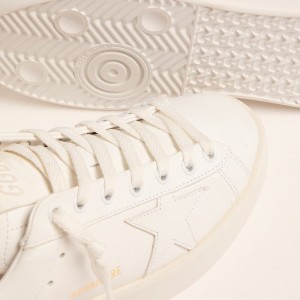 Golden Goose Purestar Sneakers With Gold-coloured Heel Tab GWF00197.F000465.10272