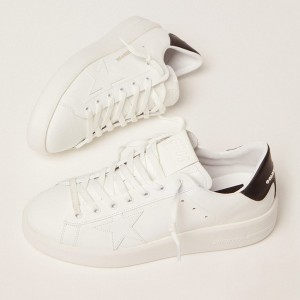 Golden Goose Purestar Sneakers With Black Heel Tab GWF00197.F000537.10283