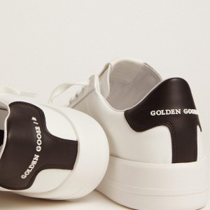 Golden Goose Purestar Sneakers With Black Heel Tab GWF00197.F000537.10283