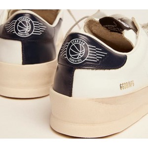 Golden Goose Stardan Sneakers With Ice-gray Suede Star And Black Heel Tab GWF00128.F000567.10220