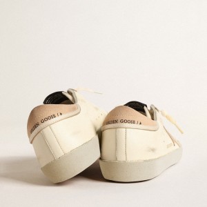 Golden Goose Super-Star LTD Sneakers In Nappa With Suede Star And Heel Tab GMF00101.F004655.11528