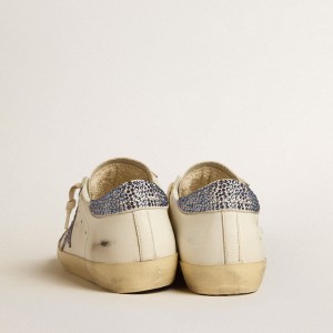 Golden Goose Swarovski Crystals Super-Star LTD Sneakers For Women GWF00101.F005144.11653