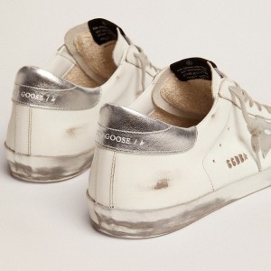 Golden Goose Super-Star Sneakers With Laminated Star And Heel Tab GMF00101.F000314.80185