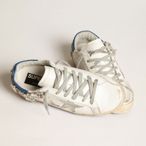 Golden Goose Rhinestones Super-Star Sneakers GWF00174.F003764.11323