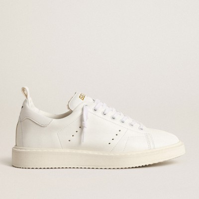 Golden Goose Bio-based Starter Sneakers With White Star And Heel Tab