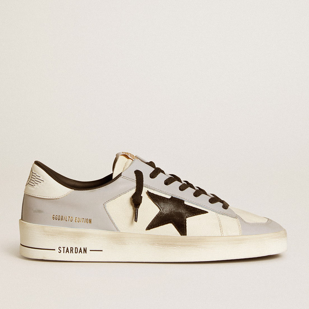 Golden Goose Stardan Sneakers LTD In Nappa And Leather With Suede Star And Leather Heel Tab