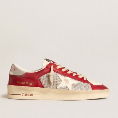 Golden Goose Stardan Sneakers LTD In Mesh And Nubuck With Nappa Star And Leather Heel Tab